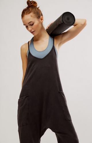 Hot Shot Onesie - Washed Black