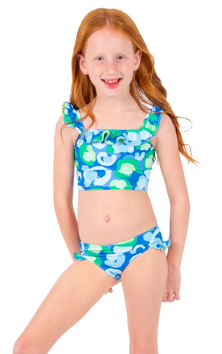 Lil Lola Set-Sea Glass Spot-Cheetah/Deco Palm