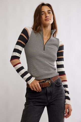 Avery Zip - Black Combo