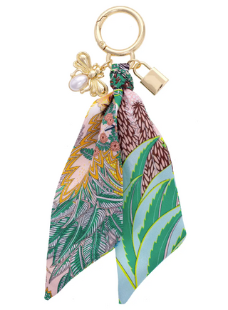 Patricia Pearl Bumble Bee Twilly Bag Charm in Multi