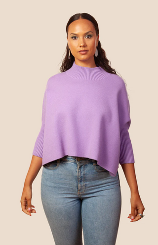 Aja Sweater-Lavender