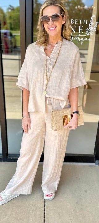 Blouse Oversized Linen