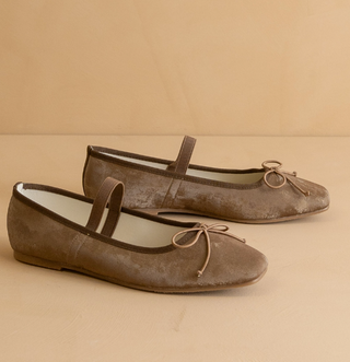 The London Ballet Pointe Flat - Coffee