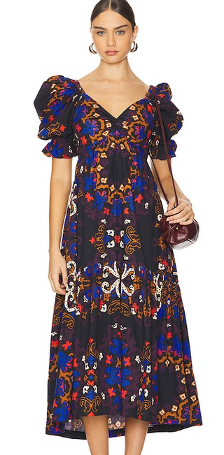 Jewel Ankle Dress-Venezia