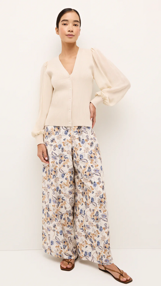 Landry Cardigan-Porcelain