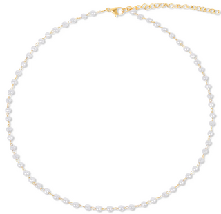 Sheena Dainty Pearl Chocker Necklace