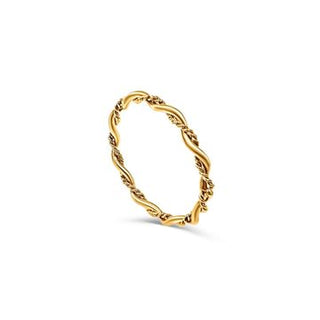 Aubrey Twist Ring - Gold