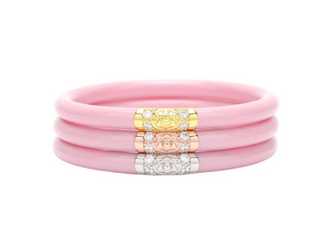 Pink Three Kings All Weather Bangles® (AWB®) - Pink - Large