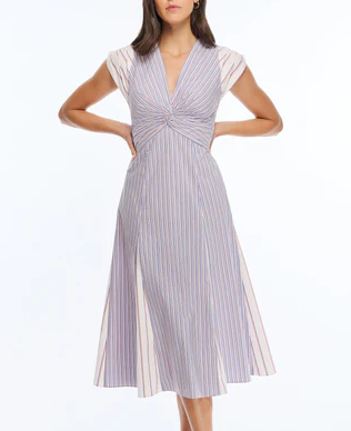 Avalynn Dress - French Blue Multi