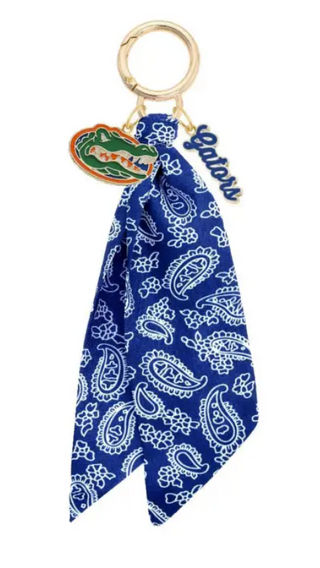 Florida Gators Logo Bandana Bag Charm
