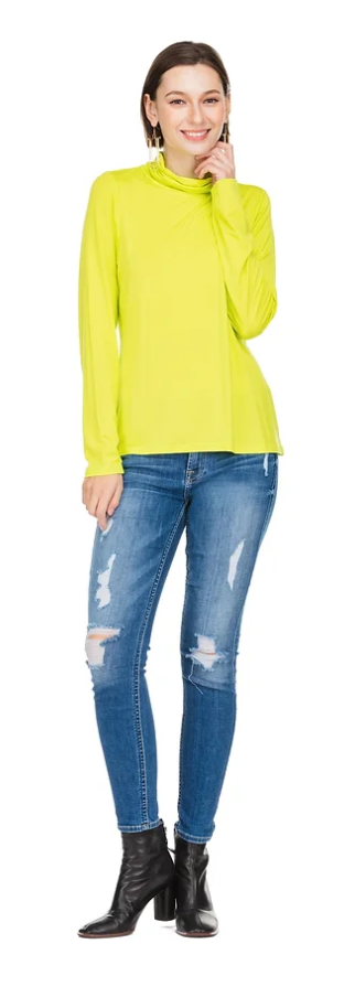 Mock Neck Top