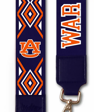2" wide Printed Purse Strap - Auburn
