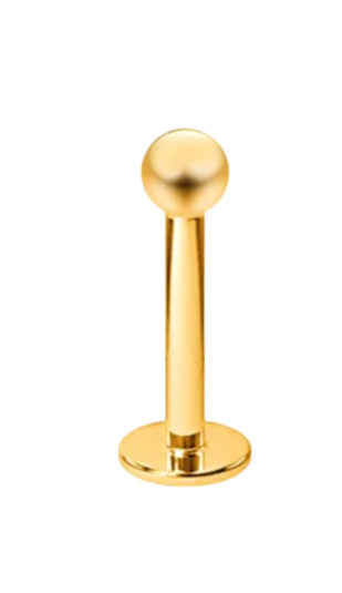Whitney Beaded Cartilage Earring - Gold