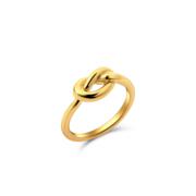 Kai Knotted Ring - Gold