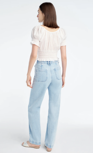 The Kelly High Rise Straight Trouser - Westwood