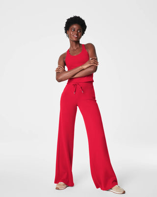 Air Essentials Wide Leg Pant - Spanx Red