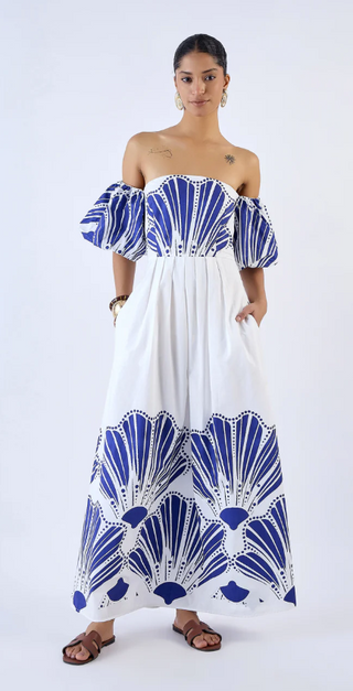Leah Dress - Venus Navy