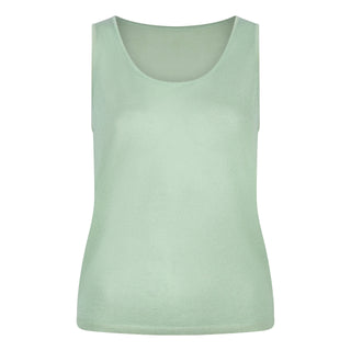 Lurex Cami-Pistache