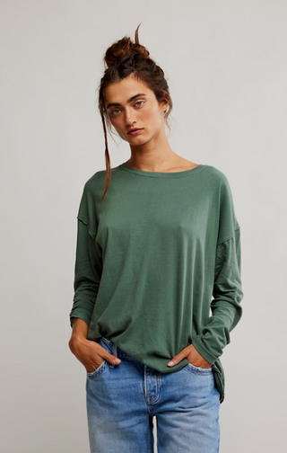 Nina Tee Long Sleeve - Topiary