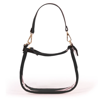 The Clara Clear Purse - Black