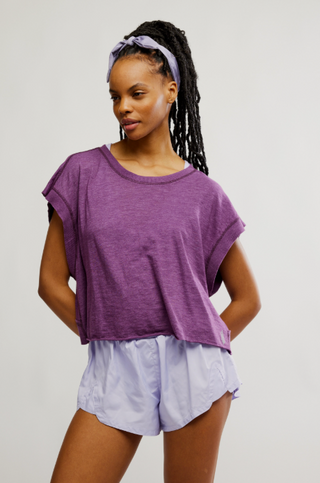 My Time Tee - Black Cherry