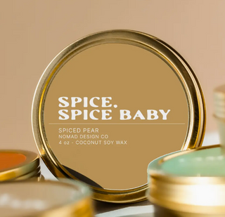 Spice Spice Baby Travel Tin Candle