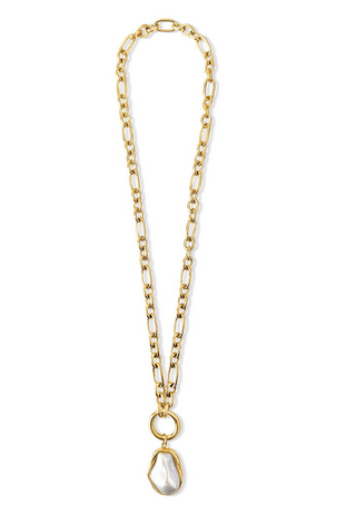 Langston Baroque Pearl Pendant Necklace