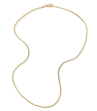 Desi Herringbone Chain Necklace