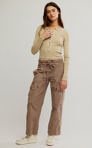 Park Ave Pant - Dusted Cocoa