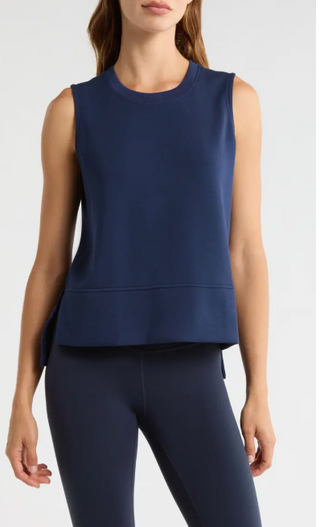 Spanx Crewneck Tank - Timeless Navy