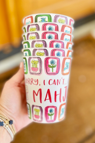 Mahjong Cups - Set of 6