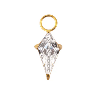 Coralie Rhombus Cartilage Charm - Gold
