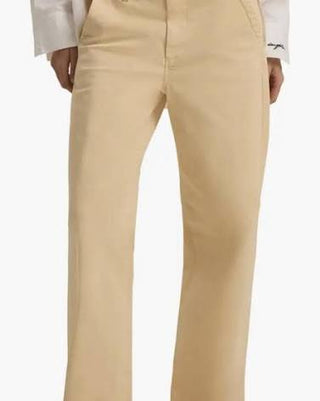 The Taylor Low Rise Trouser - Moonbeam