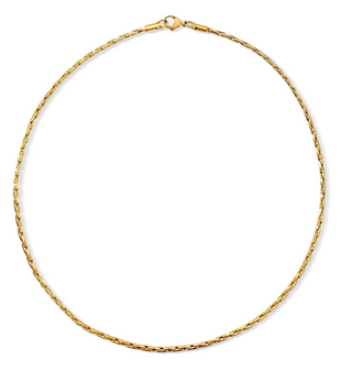 Anya Long Box Chain Necklace