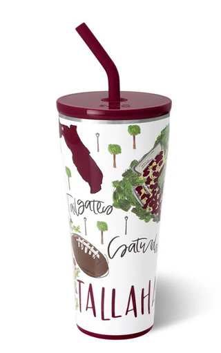 Saturdays in Tallahassee Straw Tumbler (32 oz)
