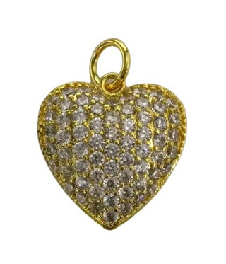 Puff Heart Charm