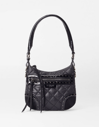 Mini Stud Crosby Sienna - Black Multi