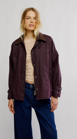 Cori Waxed Jacket - Port Royal