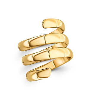 Frankie Spiral Ring - Gold