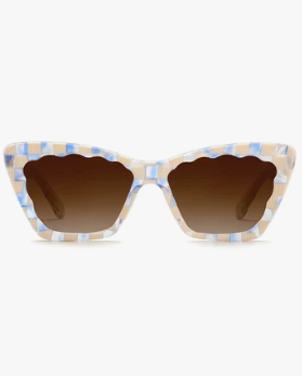 Brigitte Sunglasses - Gingham