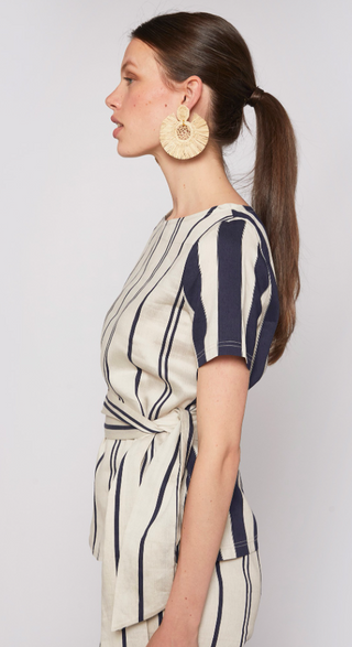 Sandra Elba Stripe Shirt - 336