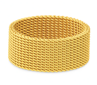 Etta Mesh Ring - Gold