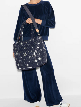 Large Empire Tote - Dawn with Large Silver Star