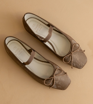 The London Ballet Pointe Flat - Coffee