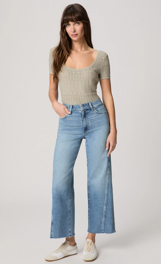 Anessa W Twisted Outseam Panel Raw Hem- Explorer