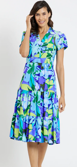 Libby Cotton Voile - Kaleidoscope Floral