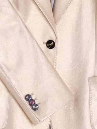 Hillary Gold Blazer