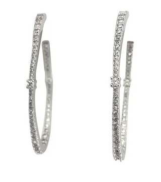 Abbot Earrings - Silver