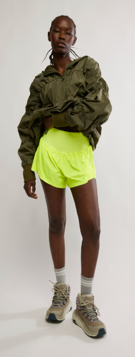 Carpe Diem Short - Highlighter Yellow