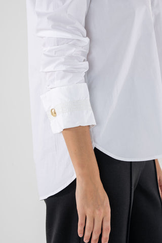 Classic Oxford - White Cotton Poplin
